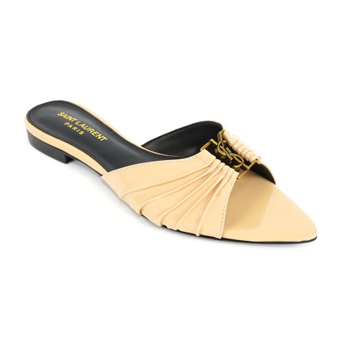 Cheap Yves Saint Laurent YSL Slippers For Women #1267169 Replica Wholesale [$85.00 USD] [ITEM#1267169] on Replica Yves Saint Laurent YSL Slippers