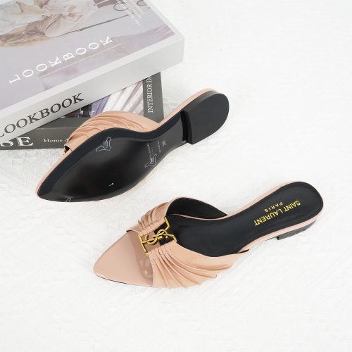 Cheap Yves Saint Laurent YSL Slippers For Women #1267170 Replica Wholesale [$85.00 USD] [ITEM#1267170] on Replica Yves Saint Laurent YSL Slippers