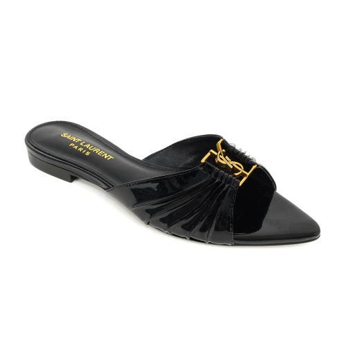 Cheap Yves Saint Laurent YSL Slippers For Women #1267181 Replica Wholesale [$85.00 USD] [ITEM#1267181] on Replica Yves Saint Laurent YSL Slippers