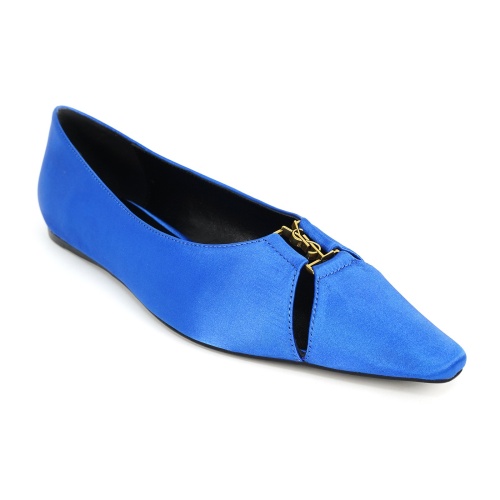 Cheap Yves Saint Laurent YSL Flat Shoes For Women #1267198 Replica Wholesale [$96.00 USD] [ITEM#1267198] on Replica Yves Saint Laurent YSL Flat Shoes