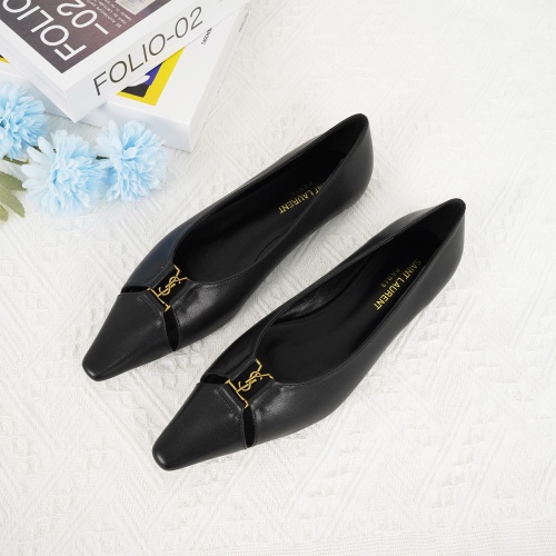 Cheap Yves Saint Laurent YSL Flat Shoes For Women #1267202 Replica Wholesale [$96.00 USD] [ITEM#1267202] on Replica Yves Saint Laurent YSL Flat Shoes