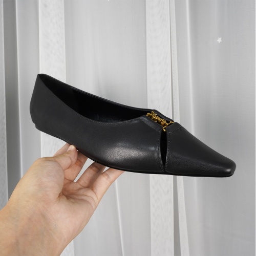 Cheap Yves Saint Laurent YSL Flat Shoes For Women #1267202 Replica Wholesale [$96.00 USD] [ITEM#1267202] on Replica Yves Saint Laurent YSL Flat Shoes