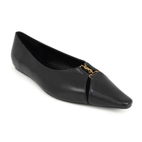 Cheap Yves Saint Laurent YSL Flat Shoes For Women #1267202 Replica Wholesale [$96.00 USD] [ITEM#1267202] on Replica Yves Saint Laurent YSL Flat Shoes