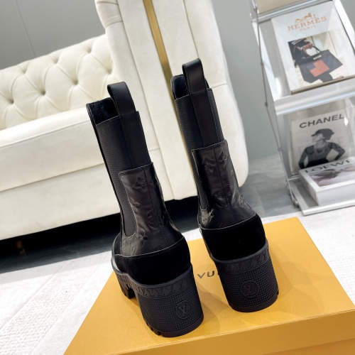 Cheap Louis Vuitton Boots For Women #1267227 Replica Wholesale [$112.00 USD] [ITEM#1267227] on Replica Louis Vuitton Boots