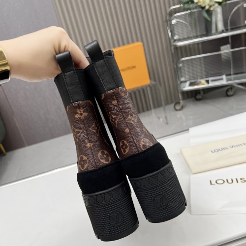 Cheap Louis Vuitton Boots For Women #1267228 Replica Wholesale [$112.00 USD] [ITEM#1267228] on Replica Louis Vuitton Boots