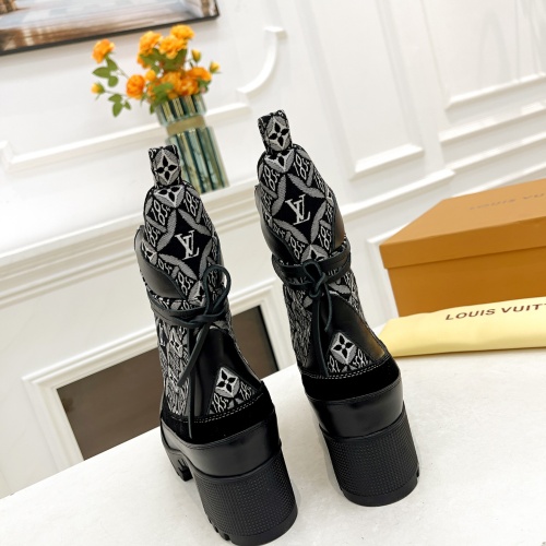 Cheap Louis Vuitton Boots For Women #1267233 Replica Wholesale [$98.00 USD] [ITEM#1267233] on Replica Louis Vuitton Boots