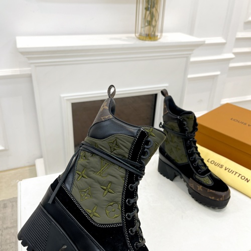 Cheap Louis Vuitton Boots For Women #1267234 Replica Wholesale [$98.00 USD] [ITEM#1267234] on Replica Louis Vuitton Boots