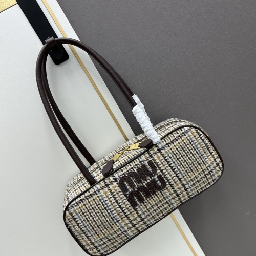 Cheap MIU MIU AAA Quality Handbags For Women #1267248 Replica Wholesale [$85.00 USD] [ITEM#1267248] on Replica MIU MIU AAA Quality Handbags