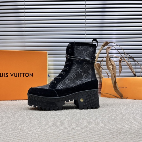 Cheap Louis Vuitton Boots For Women #1267249 Replica Wholesale [$105.00 USD] [ITEM#1267249] on Replica 