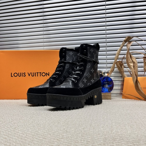 Cheap Louis Vuitton Boots For Women #1267249 Replica Wholesale [$105.00 USD] [ITEM#1267249] on Replica 