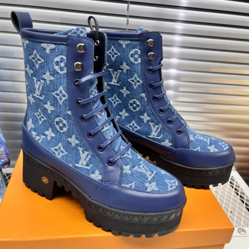 Cheap Louis Vuitton Boots For Women #1267252 Replica Wholesale [$105.00 USD] [ITEM#1267252] on Replica 