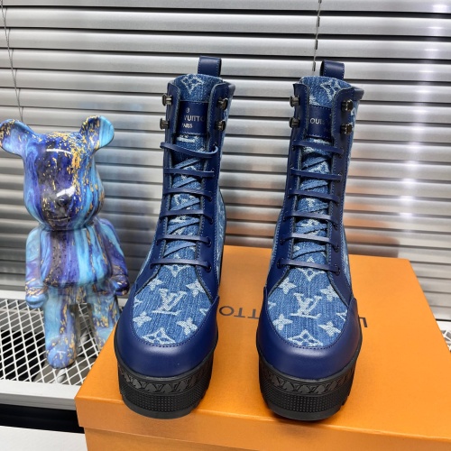 Cheap Louis Vuitton Boots For Women #1267252 Replica Wholesale [$105.00 USD] [ITEM#1267252] on Replica 