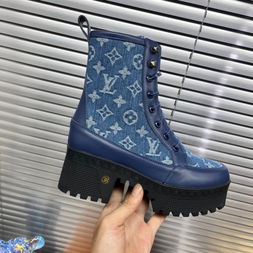 Cheap Louis Vuitton Boots For Women #1267252 Replica Wholesale [$105.00 USD] [ITEM#1267252] on Replica 