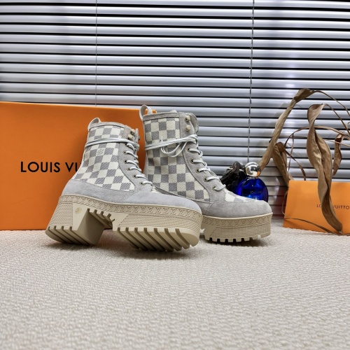 Cheap Louis Vuitton Boots For Women #1267254 Replica Wholesale [$105.00 USD] [ITEM#1267254] on Replica 