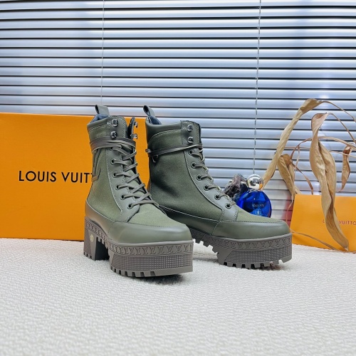 Cheap Louis Vuitton Boots For Women #1267255 Replica Wholesale [$105.00 USD] [ITEM#1267255] on Replica 