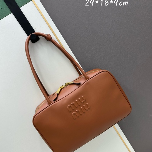 Cheap MIU MIU AAA Quality Handbags For Women #1267267 Replica Wholesale [$92.00 USD] [ITEM#1267267] on Replica MIU MIU AAA Quality Handbags