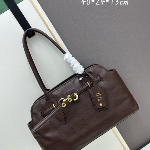 Cheap MIU MIU AAA Quality Shoulder Bags For Women #1267278 Replica Wholesale [$96.00 USD] [ITEM#1267278] on Replica MIU MIU AAA Quality Shoulder Bags