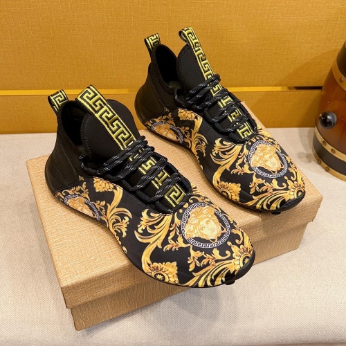 Cheap Versace Casual Shoes For Men #1267298 Replica Wholesale [$96.00 USD] [ITEM#1267298] on Replica Versace Casual Shoes