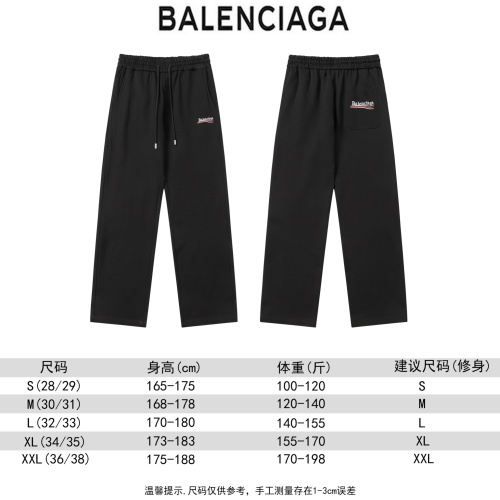 Cheap Balenciaga Pants For Unisex #1267421 Replica Wholesale [$48.00 USD] [ITEM#1267421] on Replica Balenciaga Pants