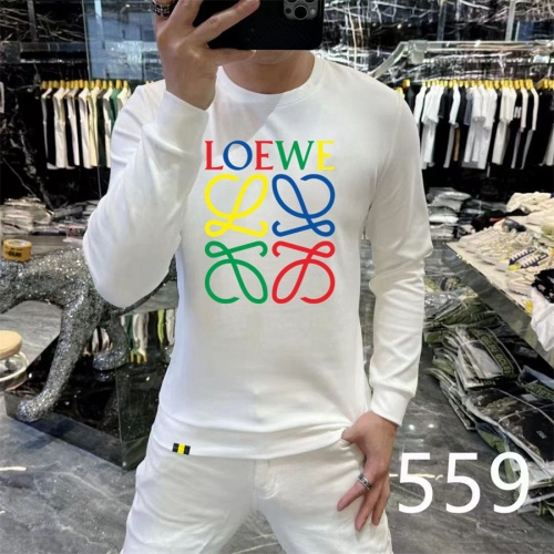 Cheap LOEWE Hoodies Long Sleeved For Men #1267482 Replica Wholesale [$48.00 USD] [ITEM#1267482] on Replica LOEWE Hoodies