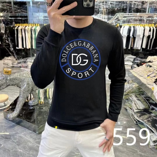 Cheap Dolce &amp; Gabbana D&amp;G Hoodies Long Sleeved For Men #1267490 Replica Wholesale [$48.00 USD] [ITEM#1267490] on Replica Dolce &amp; Gabbana D&amp;G Hoodies