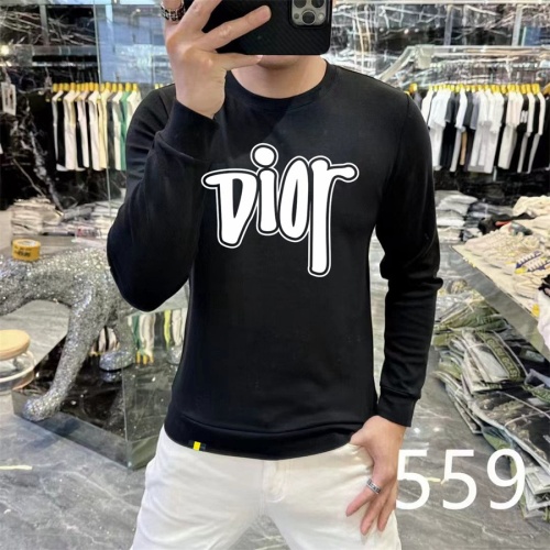 Cheap Christian Dior Hoodies Long Sleeved For Men #1267493 Replica Wholesale [$48.00 USD] [ITEM#1267493] on Replica Christian Dior Hoodies