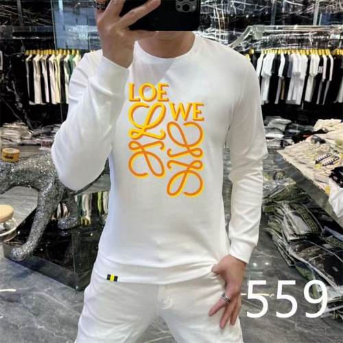 Cheap LOEWE Hoodies Long Sleeved For Men #1267499 Replica Wholesale [$48.00 USD] [ITEM#1267499] on Replica LOEWE Hoodies