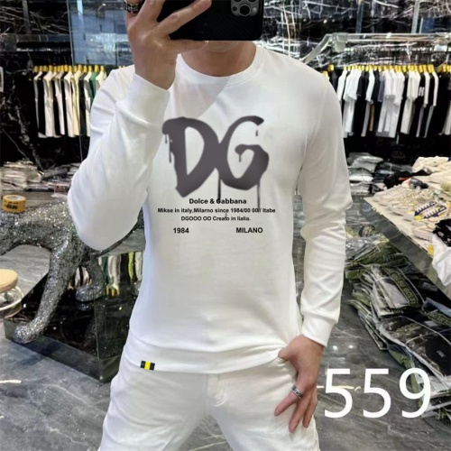 Cheap Dolce &amp; Gabbana D&amp;G Hoodies Long Sleeved For Men #1267502 Replica Wholesale [$48.00 USD] [ITEM#1267502] on Replica Dolce &amp; Gabbana D&amp;G Hoodies