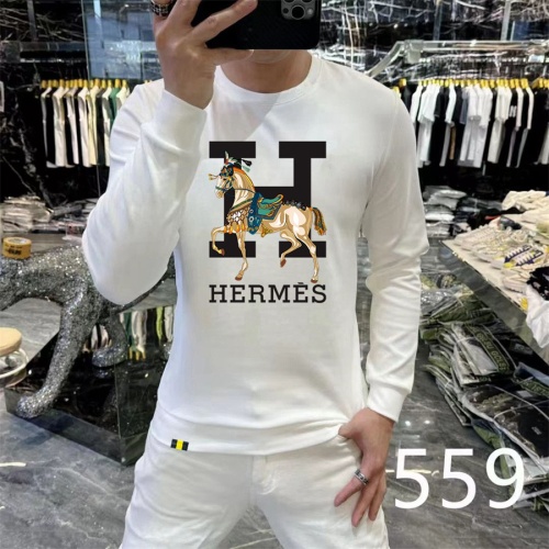 Hermes Hoodies Long Sleeved For Men #1267508