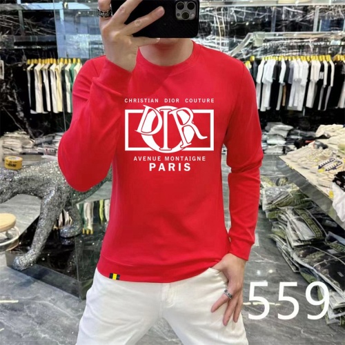 Cheap Christian Dior Hoodies Long Sleeved For Men #1267529 Replica Wholesale [$48.00 USD] [ITEM#1267529] on Replica Christian Dior Hoodies