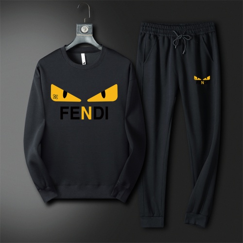 Cheap Fendi Tracksuits Long Sleeved For Men #1267558 Replica Wholesale [$72.00 USD] [ITEM#1267558] on Replica Fendi Tracksuits