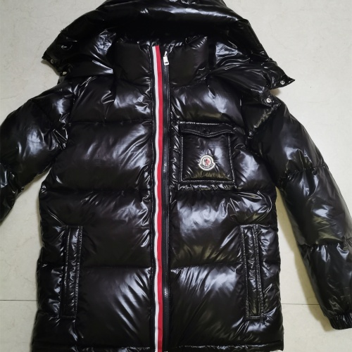 Cheap Moncler Down Feather Coat Long Sleeved For Unisex #1267572 Replica Wholesale [$150.00 USD] [ITEM#1267572] on Replica Moncler Down Feather Coat