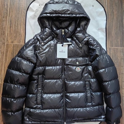 Cheap Moncler Down Feather Coat Long Sleeved For Unisex #1267575 Replica Wholesale [$160.00 USD] [ITEM#1267575] on Replica Moncler Down Feather Coat