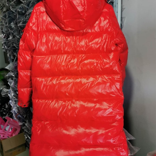 Cheap Moncler Down Feather Coat Long Sleeved For Women #1267616 Replica Wholesale [$182.00 USD] [ITEM#1267616] on Replica Moncler Down Feather Coat