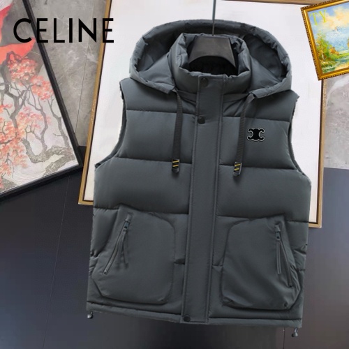 Cheap Celine Jackets Sleeveless For Men #1267643 Replica Wholesale [$56.00 USD] [ITEM#1267643] on Replica Celine Jackets