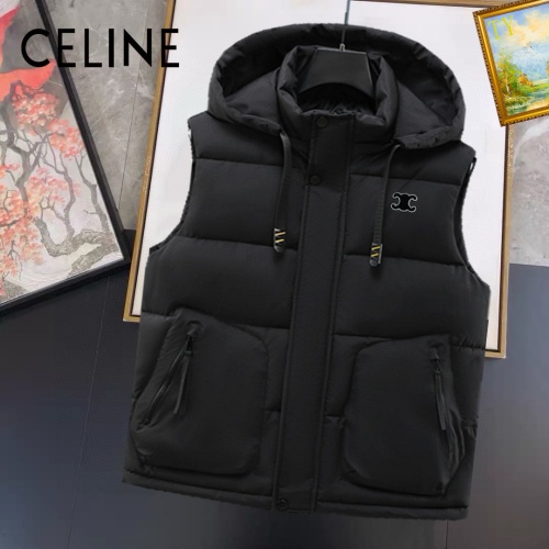 Cheap Celine Jackets Sleeveless For Men #1267644 Replica Wholesale [$56.00 USD] [ITEM#1267644] on Replica Celine Jackets