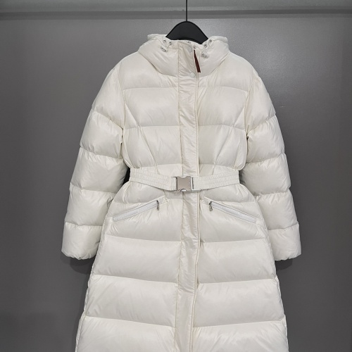 Cheap Moncler Down Feather Coat Long Sleeved For Women #1267756 Replica Wholesale [$235.00 USD] [ITEM#1267756] on Replica Moncler Down Feather Coat