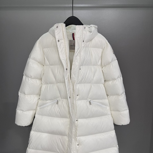 Cheap Moncler Down Feather Coat Long Sleeved For Women #1267756 Replica Wholesale [$235.00 USD] [ITEM#1267756] on Replica Moncler Down Feather Coat