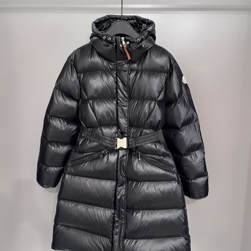 Cheap Moncler Down Feather Coat Long Sleeved For Women #1267757 Replica Wholesale [$235.00 USD] [ITEM#1267757] on Replica Moncler Down Feather Coat