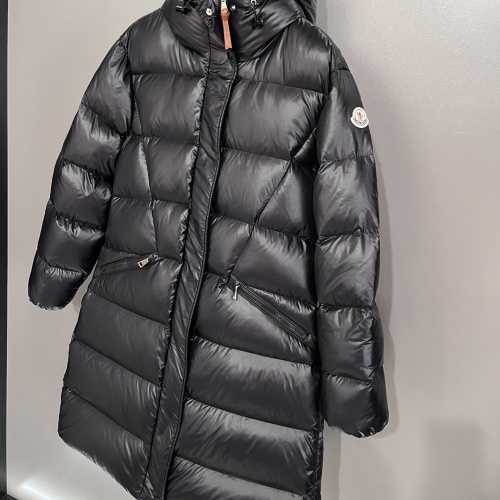 Cheap Moncler Down Feather Coat Long Sleeved For Women #1267757 Replica Wholesale [$235.00 USD] [ITEM#1267757] on Replica Moncler Down Feather Coat