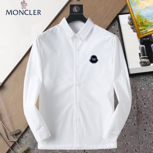 Cheap Moncler Shirts Long Sleeved For Men #1267763 Replica Wholesale [$40.00 USD] [ITEM#1267763] on Replica Moncler Shirts