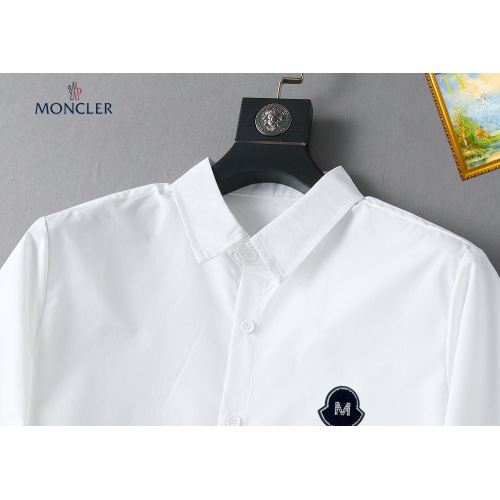 Cheap Moncler Shirts Long Sleeved For Men #1267763 Replica Wholesale [$40.00 USD] [ITEM#1267763] on Replica Moncler Shirts