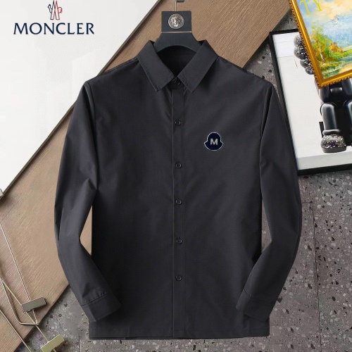 Cheap Moncler Shirts Long Sleeved For Men #1267764 Replica Wholesale [$40.00 USD] [ITEM#1267764] on Replica Moncler Shirts