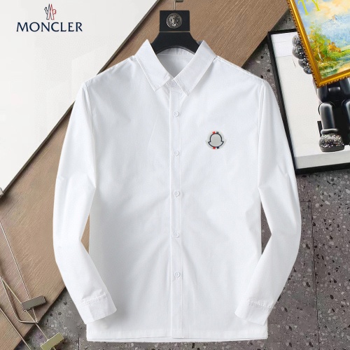 Cheap Moncler Shirts Long Sleeved For Men #1267774 Replica Wholesale [$40.00 USD] [ITEM#1267774] on Replica Moncler Shirts