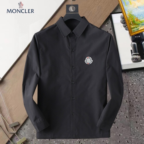 Cheap Moncler Shirts Long Sleeved For Men #1267775 Replica Wholesale [$40.00 USD] [ITEM#1267775] on Replica Moncler Shirts