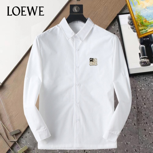 Cheap LOEWE Shirts Long Sleeved For Men #1267776 Replica Wholesale [$40.00 USD] [ITEM#1267776] on Replica LOEWE Shirts