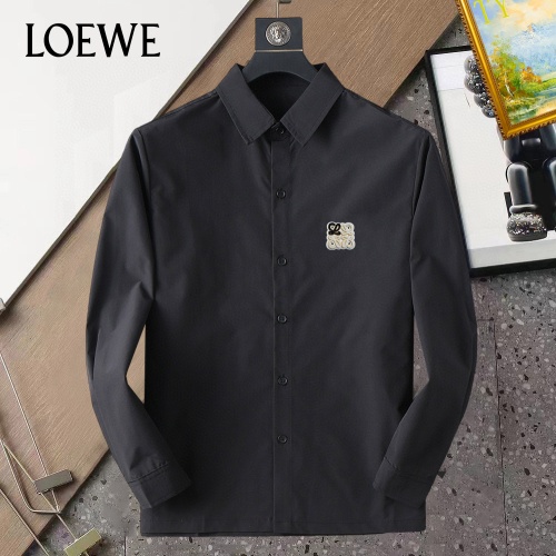 Cheap LOEWE Shirts Long Sleeved For Men #1267777 Replica Wholesale [$40.00 USD] [ITEM#1267777] on Replica LOEWE Shirts