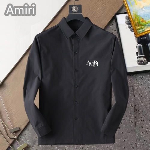 Cheap Amiri Shirts Long Sleeved For Men #1267785 Replica Wholesale [$40.00 USD] [ITEM#1267785] on Replica Amiri Shirts