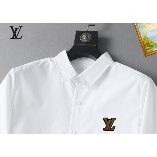 Cheap Louis Vuitton LV Shirts Long Sleeved For Men #1267791 Replica Wholesale [$40.00 USD] [ITEM#1267791] on Replica 