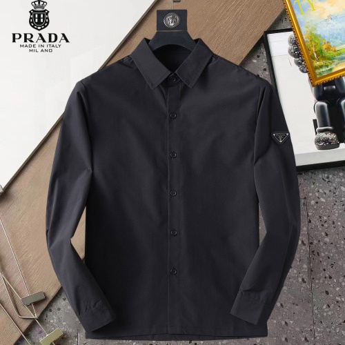 Prada Shirts Long Sleeved For Men #1267807